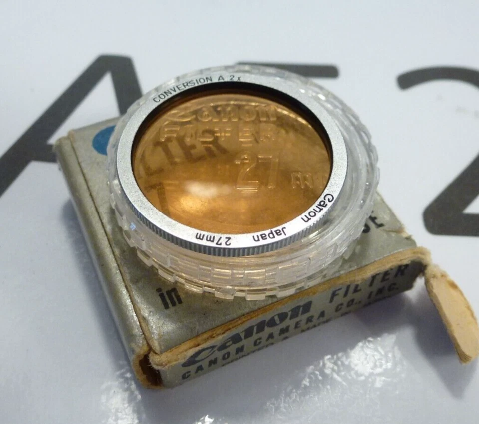 Genuine Canon 27mm Colour Conversion A 2x Filter refm - Image 1 of 1