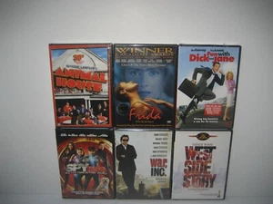 Lot of 6 Brand New DVDs Animal House, Frida, Fun w/Dick & Jane, West Side Story - Picture 1 of 2