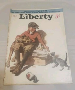 Liberty Magazine Stanley Cover Art  Vol. 10 #6 February Issue 1933  - Picture 1 of 1