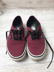 Vans Eras Low Top Granate/Borgoña Para Hombre 7.5 EE. UU. 7 Reino Unido Excelente Estado 👍 - Imagen 1 de 17