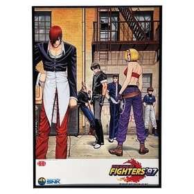 The King of Fighters SNK KOF'97 Clear Poster A2 Neo Geo Game
