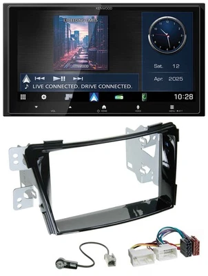 Kenwood Bluetooth 2DIN USB DAB MP3 Autoradio für Hyundai i40 VF ab 11 Klavierlac - Bild 1 von 4