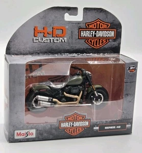 New Fat Bob 114 Harley-Davidson Motorcycle Maisto 1/18 Diecast Model Bike 1/18 - Picture 1 of 4