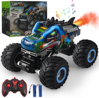 Macchina Telecomandata 1:16 Dinosauro RC Monster Truck 2.4 Ghz 20 Km/H Auto Tele - Immagine 1 di 4