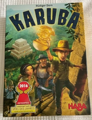 1a, HABA, Karuba,Brettspiel, nom.Spiel des Jahres 2016, neuw. 8-99, 2-4 Spieler - Bild 1 von 3
