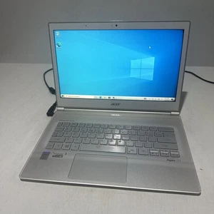 Portátil Acer Aspire S7-392 13" i7-4500u 8 GB RAM 256 GB SSD Windows 10 Home - Imagen 1 de 13