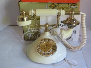 TELÉFONO DIAL RADIO SHACK ESTILO FRANCÉS - Imagen 1 de 9