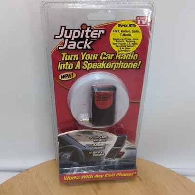 Altavoz universal para radio de coche Jupiter Jack funciona con teléfonos celulares NUEVO SELLADO Foto 1 de 4