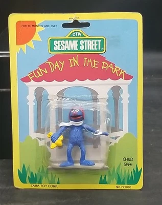 Figura Grover Mini Coleccionables Tara Toy Sesame Street Fun Day in the Park #72000 Foto 1 de 3