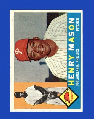 1960 Topps Set-Break #331 Henry Mason EX-EXMINT *GMCARDS* - Image 1 of 2
