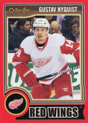 2014-15 O-Pee-Chee Red #243 Gustav Nyquist - Image 1 of 2