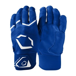 Evoshield Carbyne Adult Baseball/Softball Batting Gloves - Royal - XXL - Picture 1 of 4