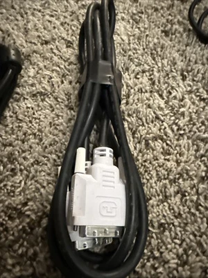 USED -  DVI-D Single Link Display Monitor Digital Video 21 pin M to M Cable 6 ft - Image 1 of 4