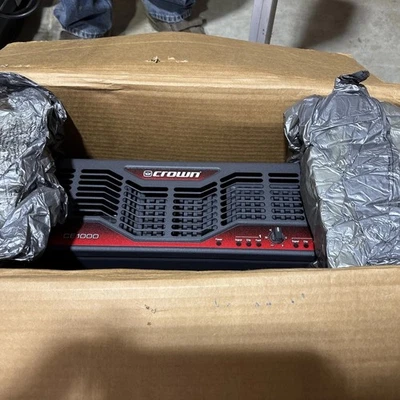 Crown CE1000 Power Amplifier - Image 1 of 3