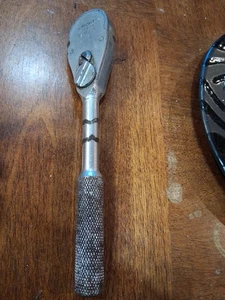 Wright Mn60 Ratchet 3/8 Drive Knurled Grip Silver 7" Length Round Head - Picture 1 of 3