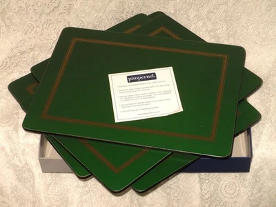 Conjunto de 6 Placemats Pimpernel Emerald Classic - Imagem 1 de 4