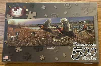 2008 James Meger Serendipity 12 «x 36» панорамный 500 шт. головоломка фазан - Изображение 1 из 3