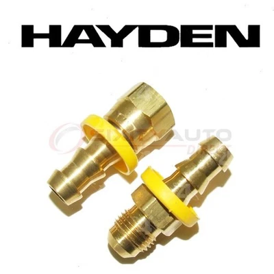 Hayden Oil Cooler Line Connector for 1999-2003 Dodge Ram 2500 Van - md - Изображение 1 из 4
