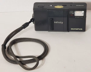 Olympus Infinity AF 35mm 2.8 Zuiko Lens Point Shoot Film Camera Tested & Working - Picture 1 of 11