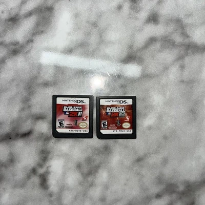 Major League Baseball Bundle 2K11 2011 And 2K12 2012 (Nintendo DS) Carts Only - Image 1 of 4