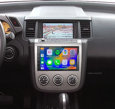 For 2003-2008 Nissan Murano Carplay Car Radio Stereo Android 14.0 GPS Navi +CAM Foto 1 de 4