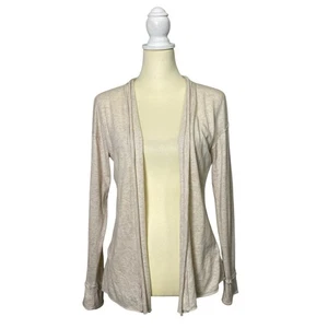 J.Jill Cotton, Wool & Silk Blend Open Front Cardiagn Sweater Women's Size Small - Picture 1 of 12
