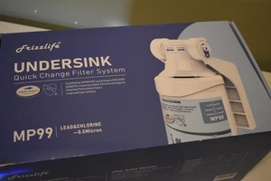 Filtro de agua debajo del fregadero Frizzlife MP99 con grifo - 0,5 micras de alta filtración - NUEVO EN CAJA - Imagen 1 de 5