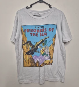 Camiseta De Colección Personaje Prisioneros del Sol Tintín Talla M Unisex De Colección - Imagen 1 de 4