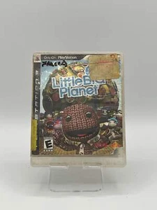 Gebrauchte PlayStation 3 LittleBigPlanet Videospiel mit Karton - starke Kratzer - Bild 1 von 3