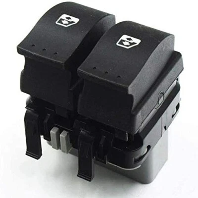 Bouton Commande de Lève-Vitre Gauche pour Renault Clio 2 Laguna 2 Mégane 2 - Imagen 1 de 4