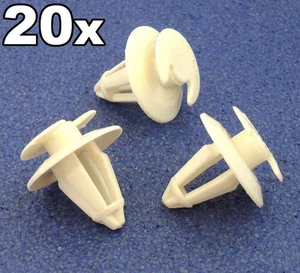 20x Mercedes Benz Kunststoffverkleidung Clips- für Türkarten,Leisten,Bezüge Und - Bild 1 von 1