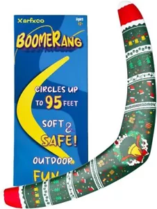 Boomerang for Adults and Kids, Boomerangs for Outdoor Sports & Games, Gifts - Picture 1 of 7