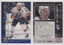 2001-02 ITG Be A Player Memorabilia Sapphire /100 Mariusz Czerkawski #289