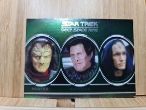 Star Trek Deep Space Nine HUNTER HUPYRIAN IDANIAN🏆2018 #A4 FOIL Card 🏆