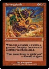 Burning Sands NM MTG Odyssey OD Magic 2B3