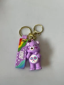 Care Bears Themed Keyring/Keychain Share Care Bear - Picture 1 of 3