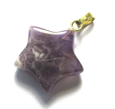 Stern mit Öse Amethyst-Quarz 1,8 cm - Bild 1 von 2