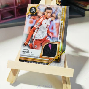 Jamal Musiala 2023-24 Topps Museum UEFA Meaningful Relic Card 030/150 - Bild 1 von 4