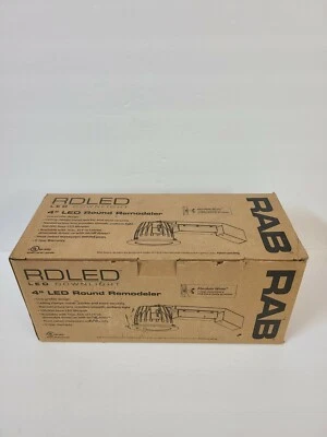 RAB Lighting Recessed Downlight REMODELER RDLED Trim Module 4" Round 20W 35K LED - Image 1 of 4