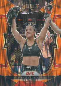 2023 Select UFC Prizms Orange Flash #93 Tracy Cortez - NM-MT