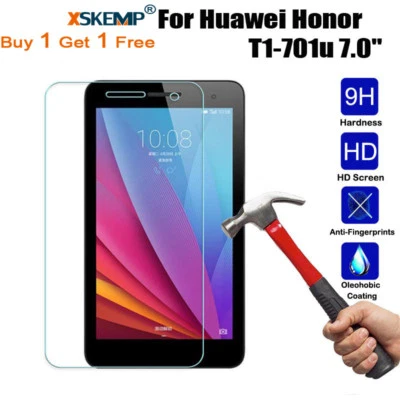 2X Premium Genuine Tempered Glass Film Screen Protector Cover For Huawei Tablets - Изображение 1 из 4