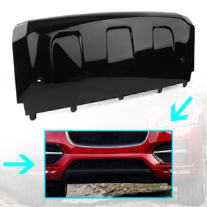 Front Bumper Protector Guard Skid Plate For 2016-19 Jaguar F-PACE R-SPORT Black - Picture 1 of 12