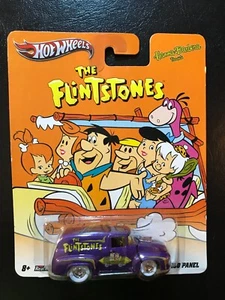 Hot Wheels The Flintstones 1956 Ford F-100 Panel Real Riders - Picture 1 of 3