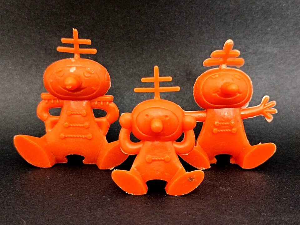 Vtg 60s NABISCO Full Set SPOON MUNCHY CRUNCHY Cereal Premium Alien Rare! PK-96 - Image 1 of 4