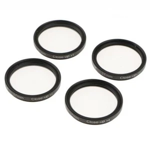 4 Pcs 37mm Macro Close Up +1 +2 +4 +10 Lens Filter Kit Set with Carry Pouch - Picture 1 of 8