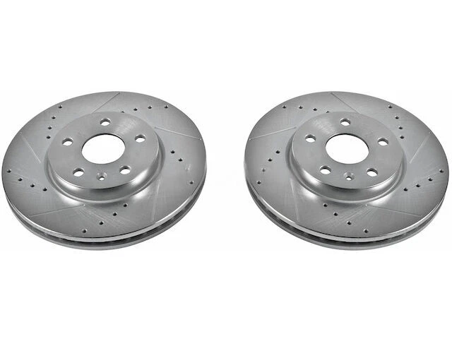 Juego de rotor de freno delantero Power Stop para GMC Terrain 2010-2017 37KHTG Foto 1 de 1