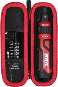 Aproca Hard Storage Travel Case, for SKIL Rechargeable 4V Cordless Screwdriver - Picture 1 of 7
