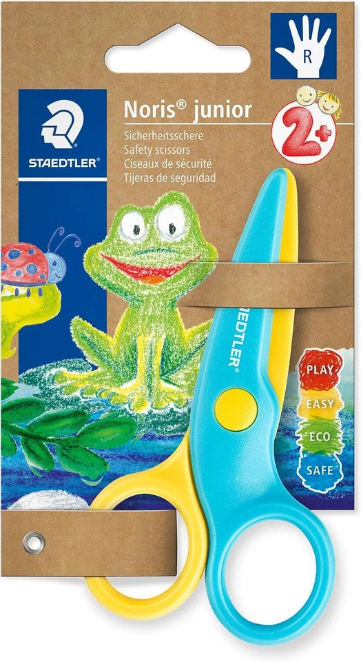 STAEDTLER Noris junior Sicherheitsschere 10cm sicher Kleinkind Kinderschere