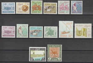 SUDAN 1962 SG 171/184 MNH - Picture 1 of 2