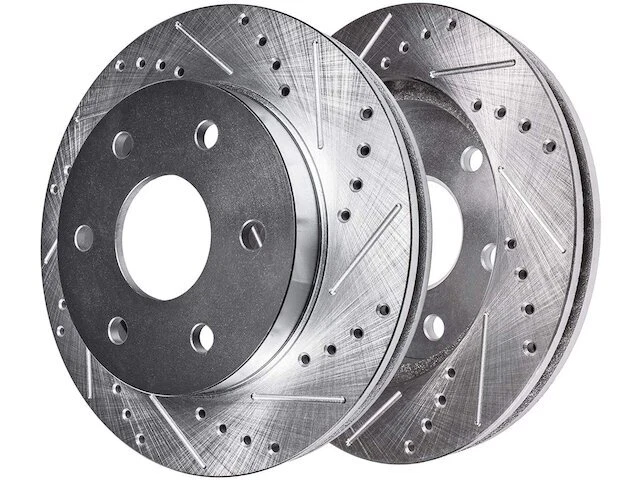 Detroit Axle 75PR14M Front Brake Rotor Set Fits 2007-2014 Nissan Armada - Image 1 of 1